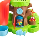 Fat Brain Toys Timber Tots Bathtub Bay Interactive Bath Toy, Ages 2+, Bath Toys