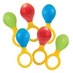 Crocodile Creek Baby Maraca - Set of 6